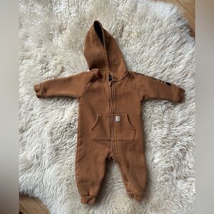 Unisex Brown Kids One Piece by Carhartt